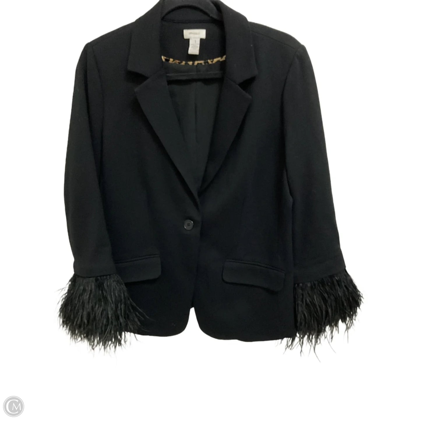 Blazer By Chicos In Black, Size: M