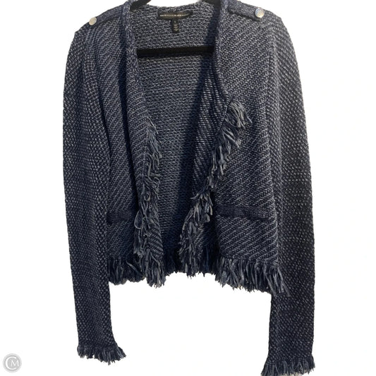 Sweater Cardigan By White House Black Market In Blue, Size: L