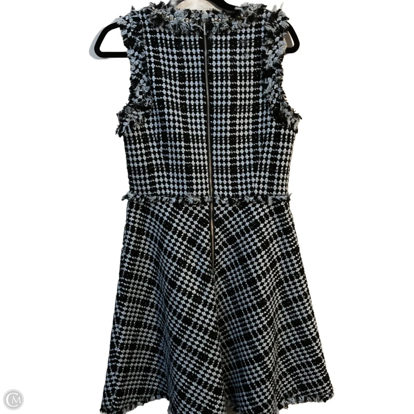 Dress Designer By Kate Spade In Black & Blue, Size: 8