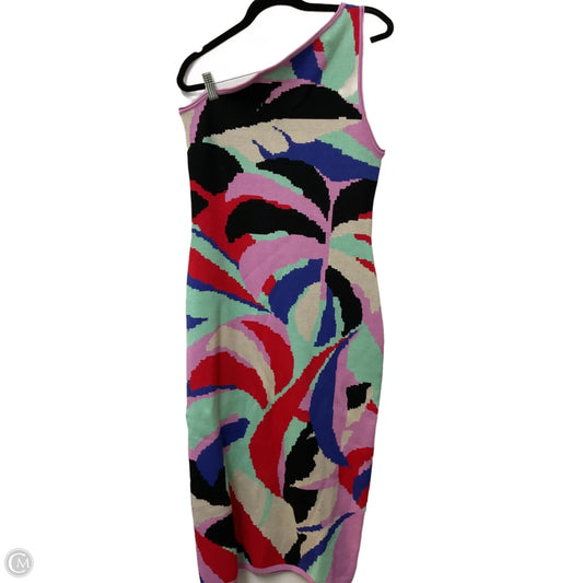 Dress Party Midi By Farm Rio In Tropical Print, Size: M