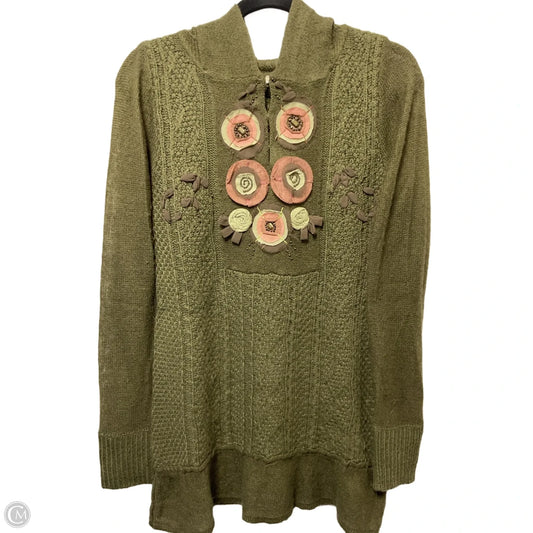 Dress Sweater By Clothes Mentor In Green, Size: S