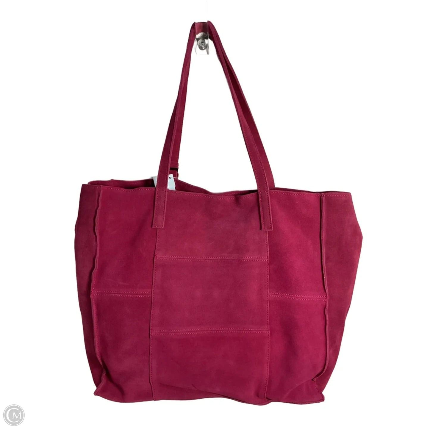 Tote Leather By Clothes Mentor, Size: Large