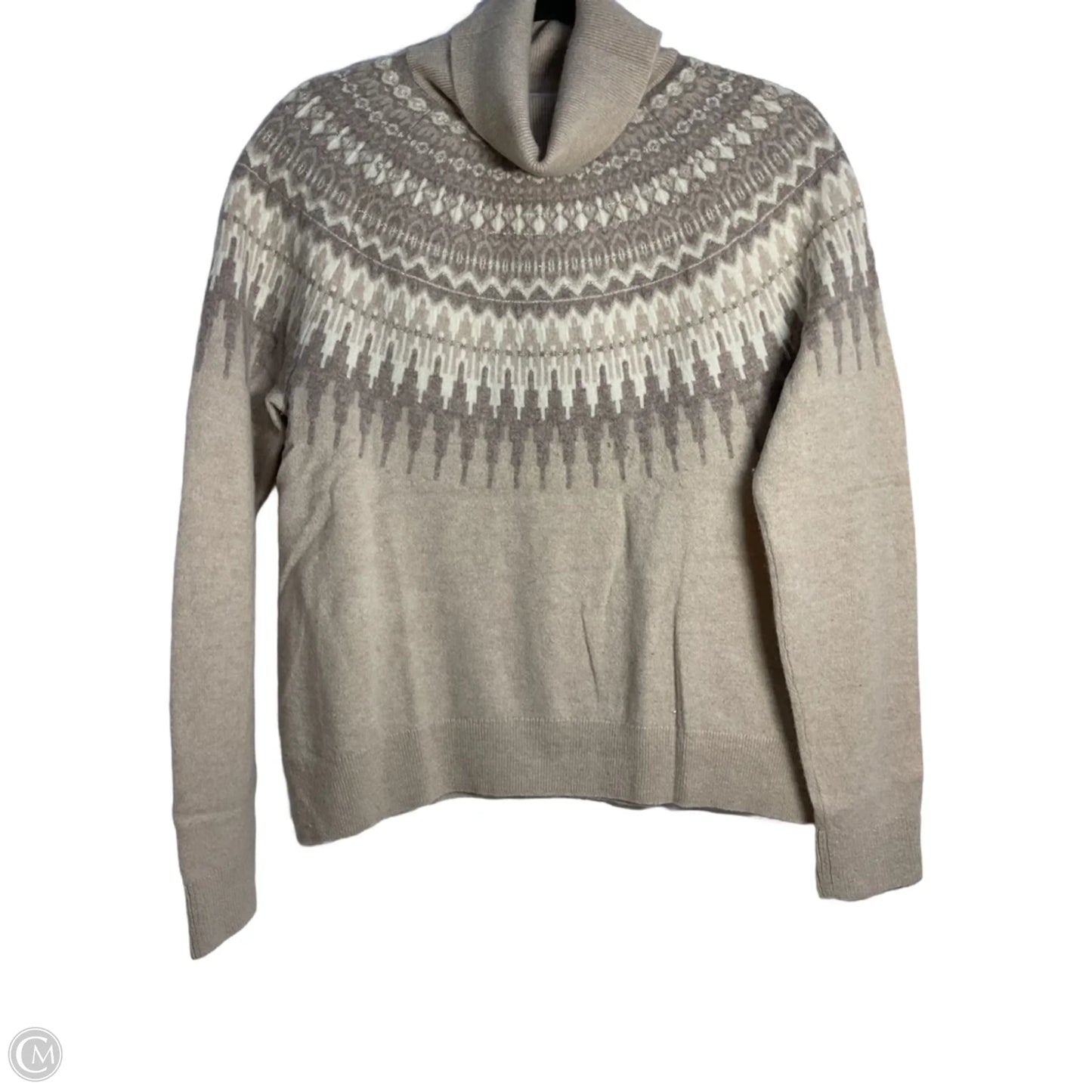 Sweater Cashmere By Vineyard Vines In Beige, Size: M