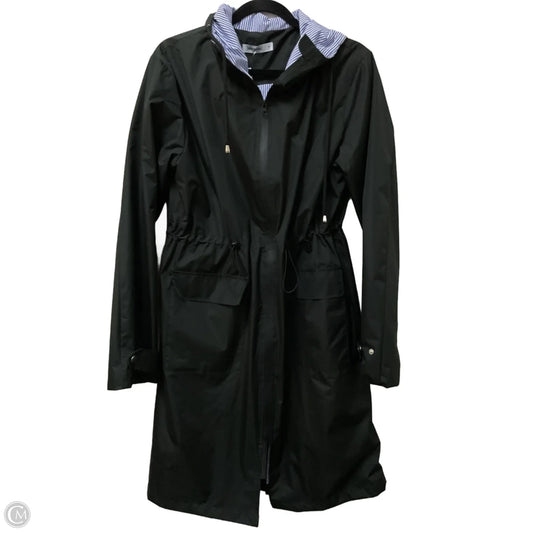 Jacket Windbreaker By Clothes Mentor In Black, Size: M
