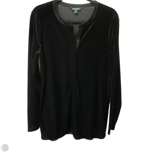 Tunic Long Sleeve By Lauren By Ralph Lauren In Green, Size: M