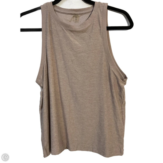 Athletic Tank Top By Beyond Yoga In Beige, Size: Xs
