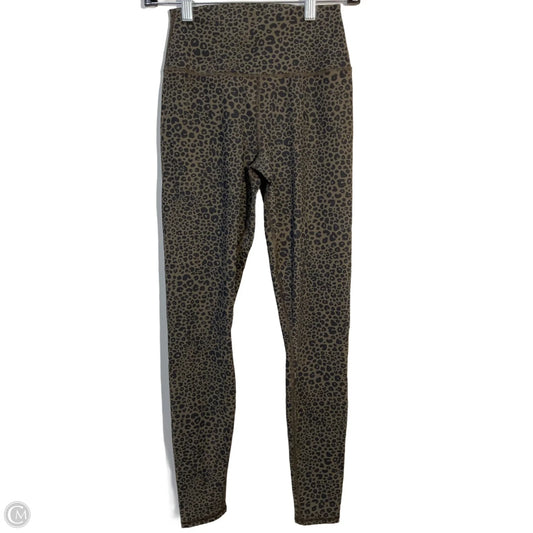 Athletic Leggings By Alo In Animal Print, Size: S