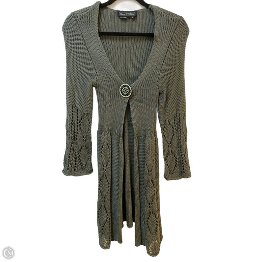 Sweater Cardigan By Cmb In Green, Size: S