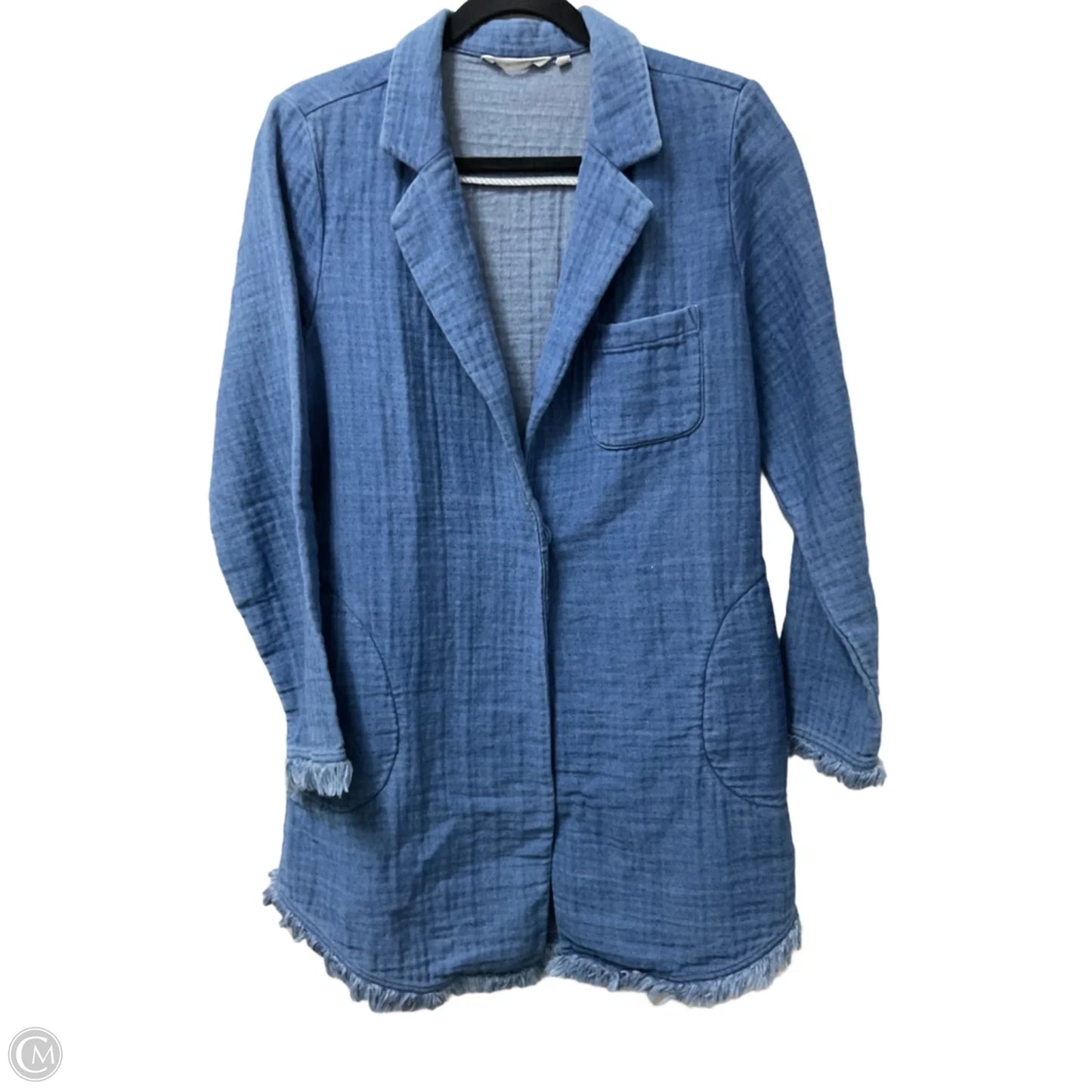 Blazer By Soft Surroundings In Blue, Size: S