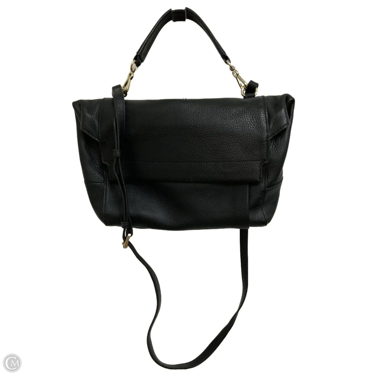 Handbag Leather By Vince Camuto, Size: Medium