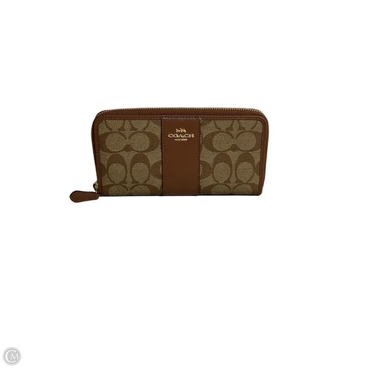 Wallet Designer By Coach, Size: Large