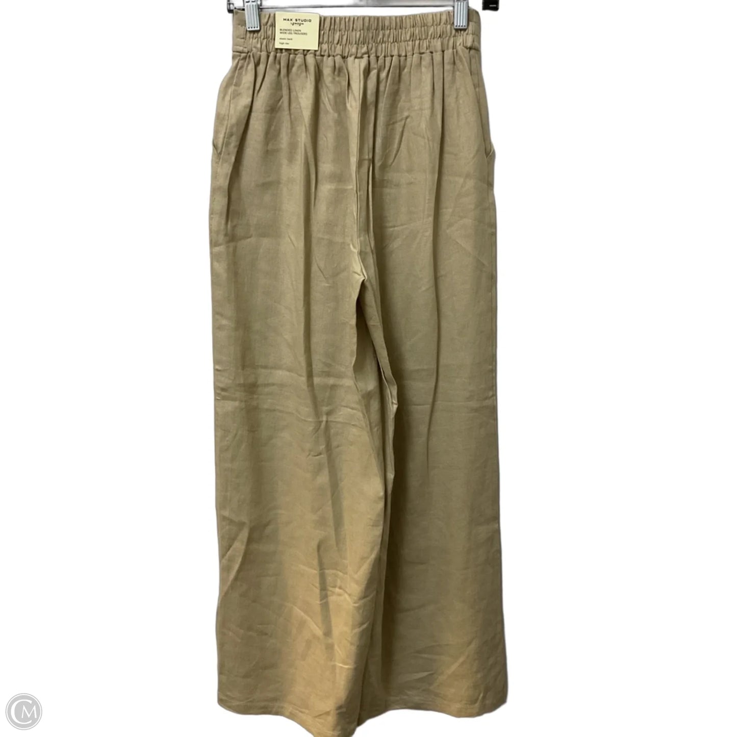 Pants Linen By Max Studio In Beige, Size: Xs