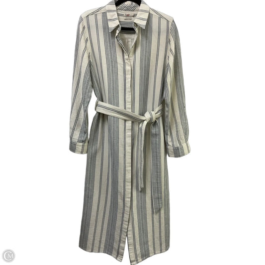 Dress Casual Maxi By Faherty In Black & Cream, Size: S