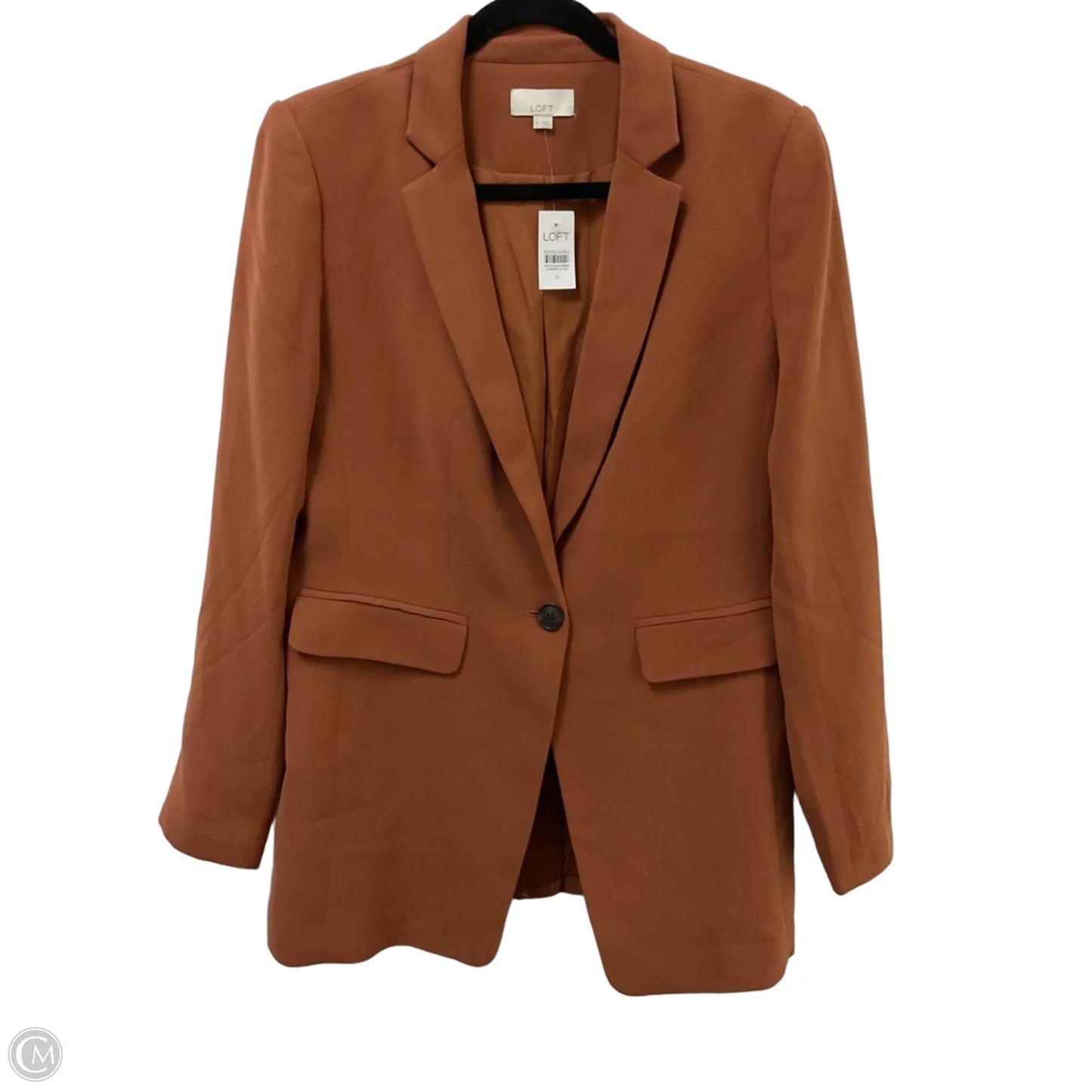 Blazer By Loft In Orange, Size: 4
