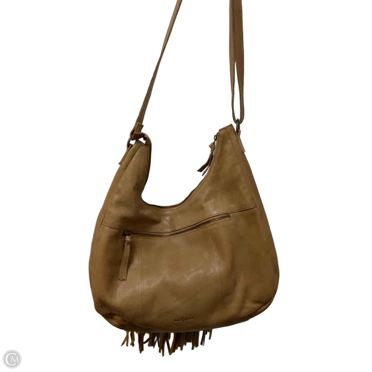 Handbag Leather By Clothes Mentor, Size: Large