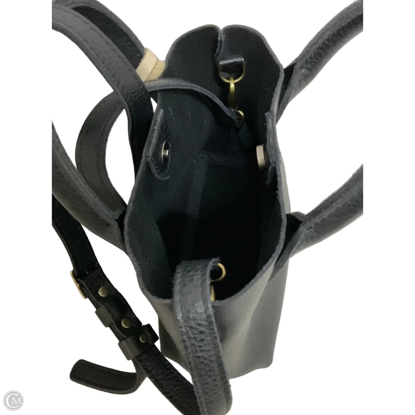 Handbag Leather By Portland Leather, Size: Medium