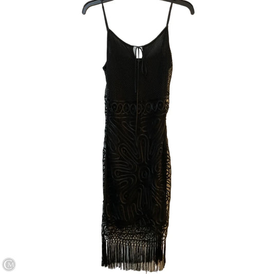 Dress Party Midi By Guess In Black, Size: M