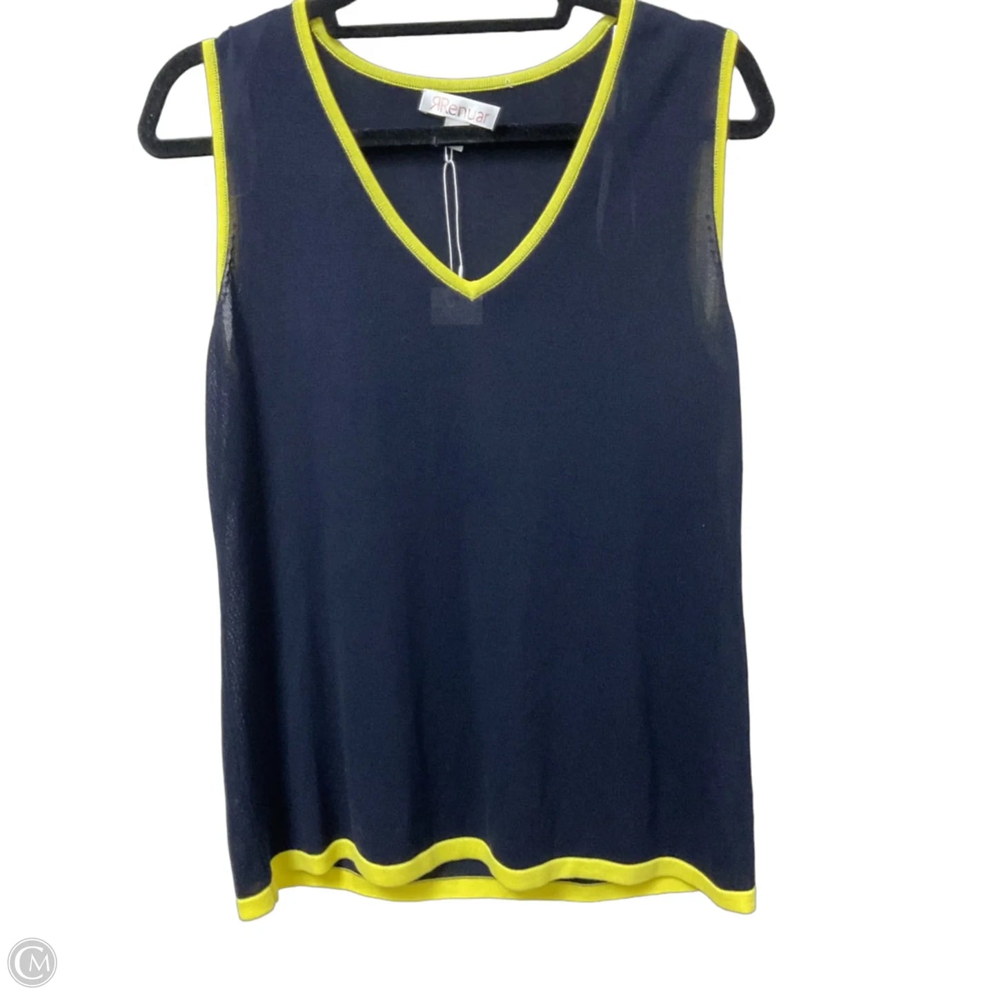 Sweater 2pc By Clothes Mentor In Blue & Yellow, Size: M