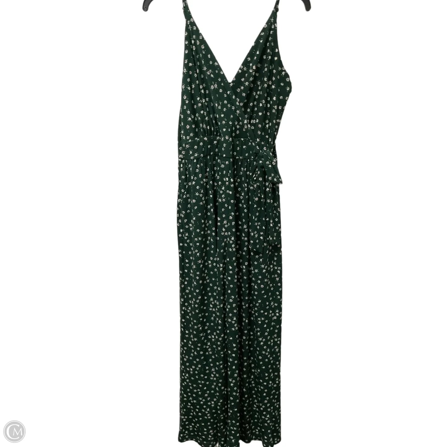 Jumpsuit By Kaileigh In Green & White, Size: M