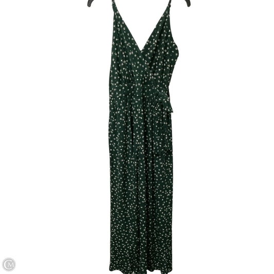 Jumpsuit By Kaileigh In Green & White, Size: M