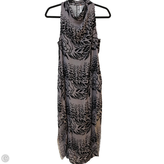 Dress Party Midi By Free People In Black & Purple, Size: Xs