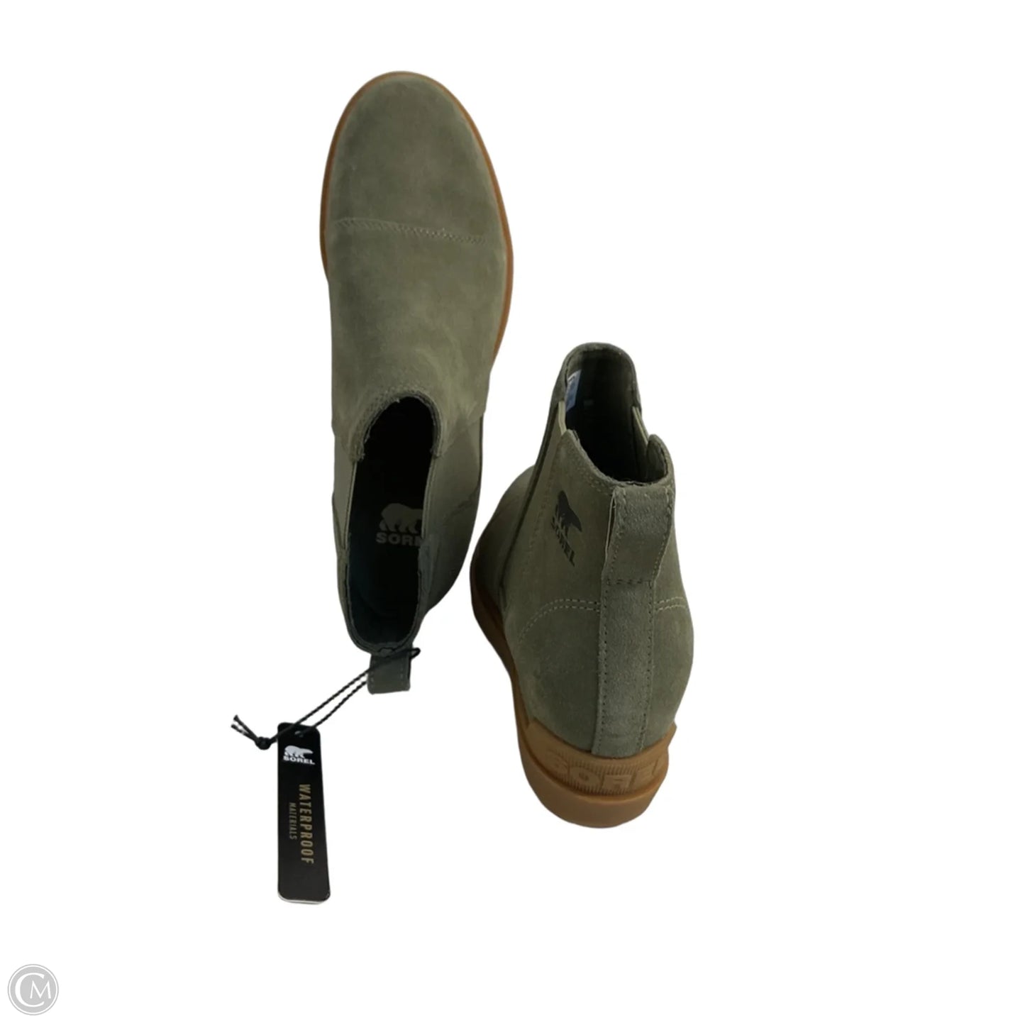 Boots Snow By Sorel In Green, Size: 8