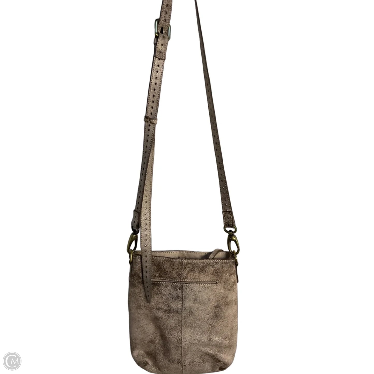 Crossbody Leather By Cma, Size: Medium