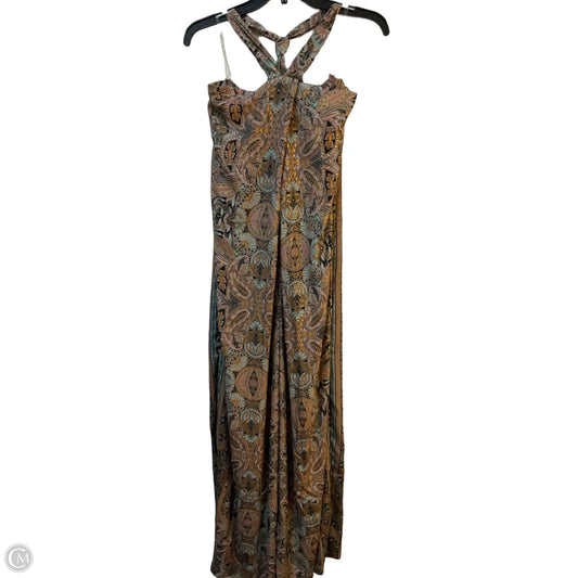Jumpsuit By Cmb In Paisley Print, Size: M
