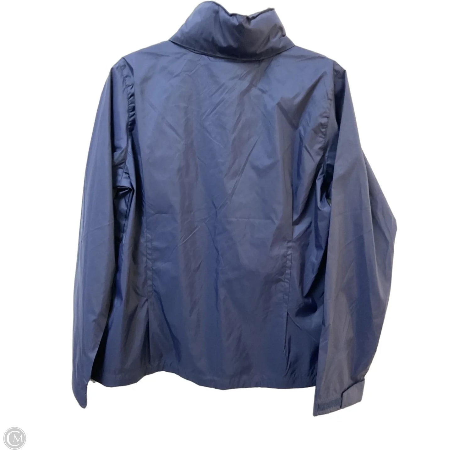 Jacket Windbreaker By Columbia In Navy, Size: L