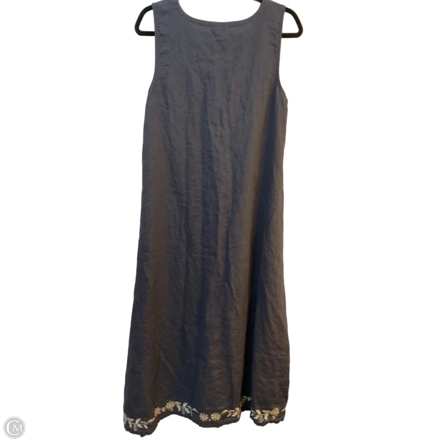Dress Casual Maxi By Pure Jill In Blue & Cream, Size: M