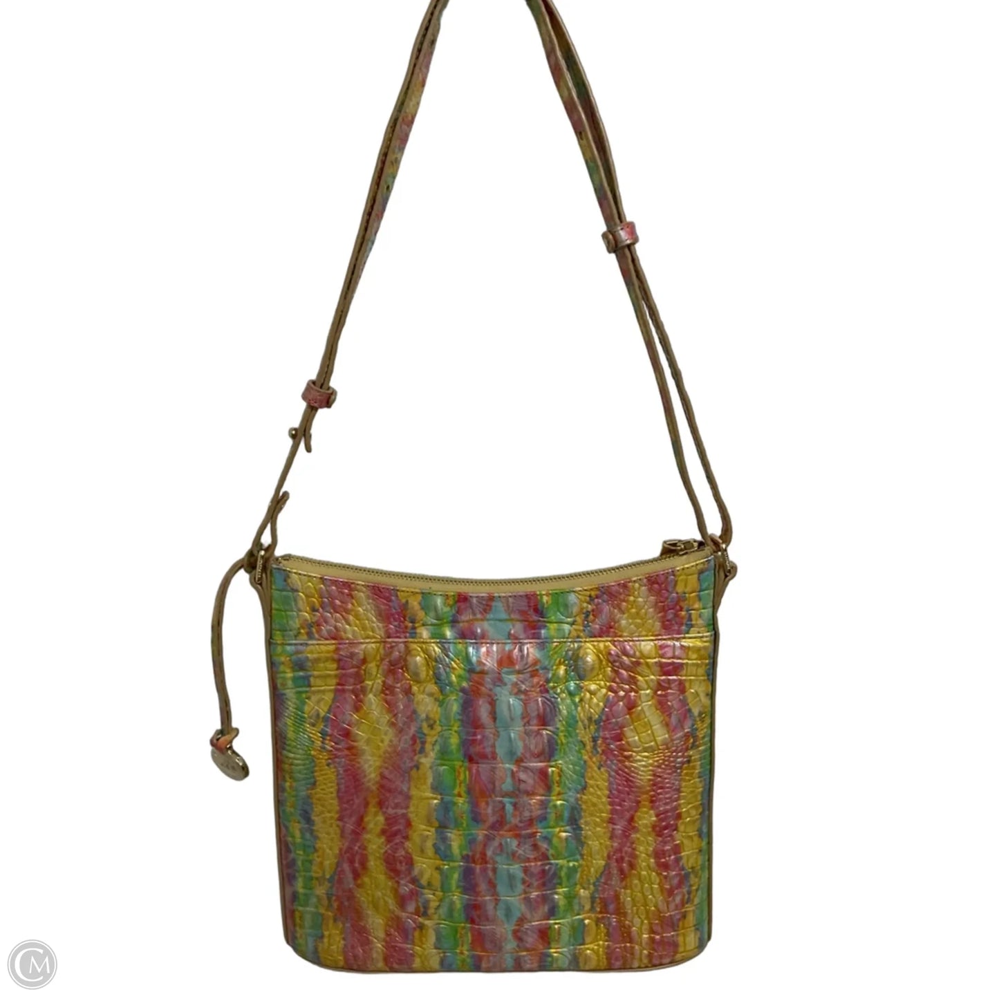 Handbag Designer By Brahmin, Size: Large