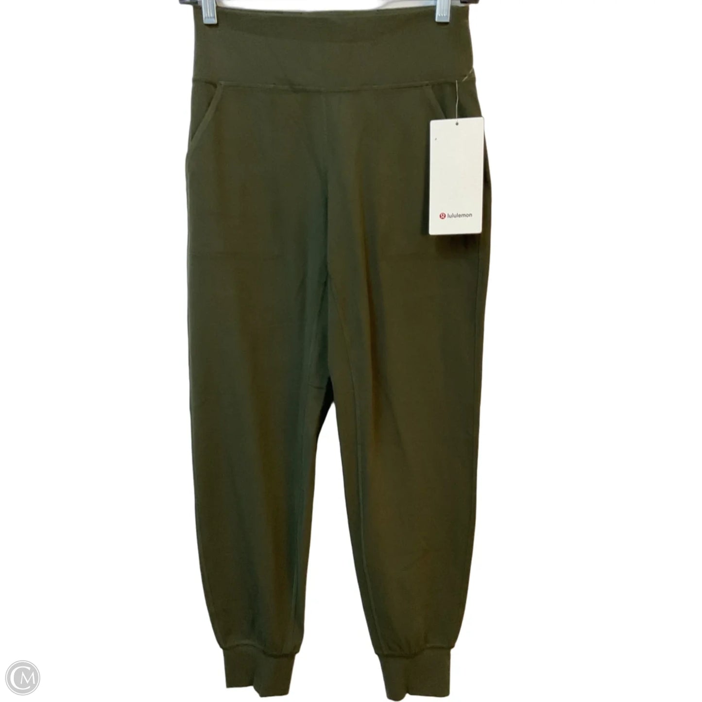 Athletic Leggings By Lululemon In Green, Size: 6