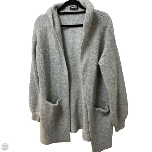 Sweater Cardigan Cashmere By Cmb In Grey, Size: Osfm