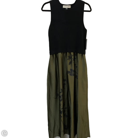 Dress Party Long By Taylor In Black & Green, Size: L