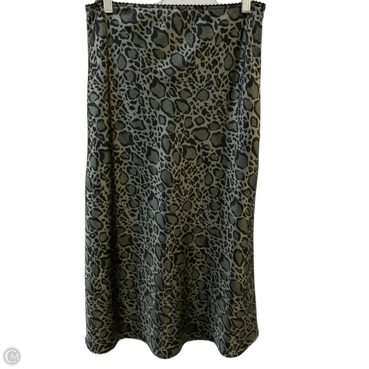 Skirt Maxi By Peyton Jensen In Animal Print, Size: M