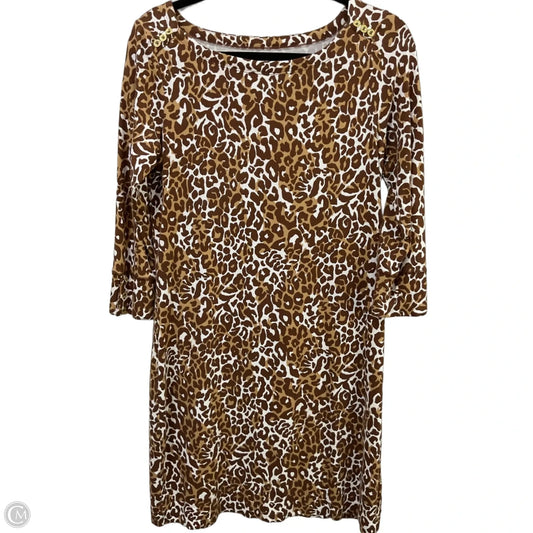 Dress Designer By Lilly Pulitzer In Animal Print, Size: M
