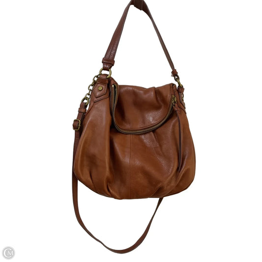 Handbag Leather By Margot, Size: Large