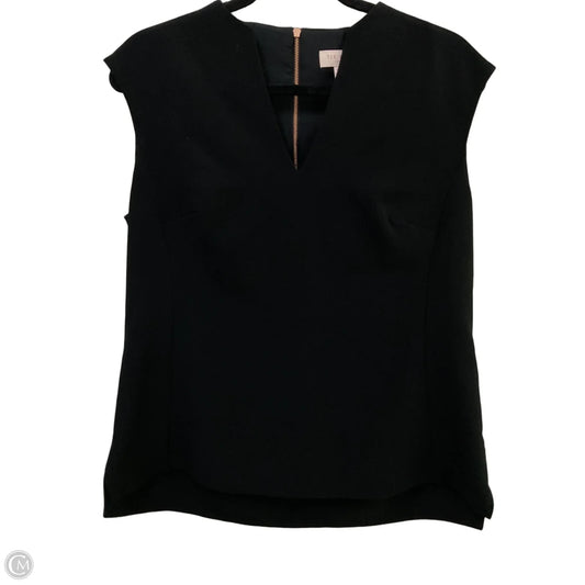 Blouse Sleeveless By Ted Baker In Black, Size: M