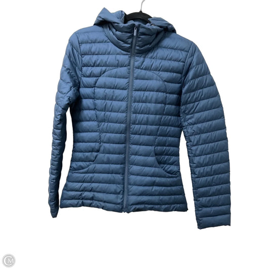 Jacket Puffer & Quilted By Lululemon In Blue, Size: 4