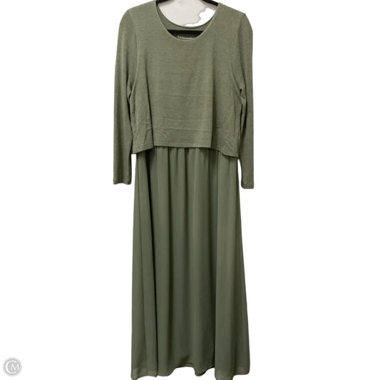 Dress Casual Maxi By Soft Surroundings In Green, Size: M