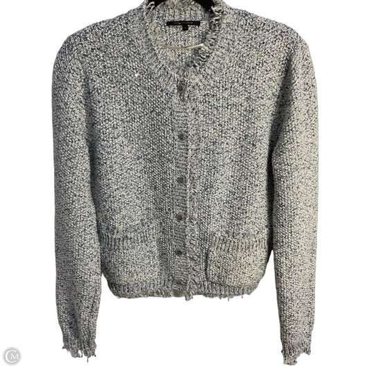 Sweater Cardigan Designer By Kobi Halperin In Blue, Size: S