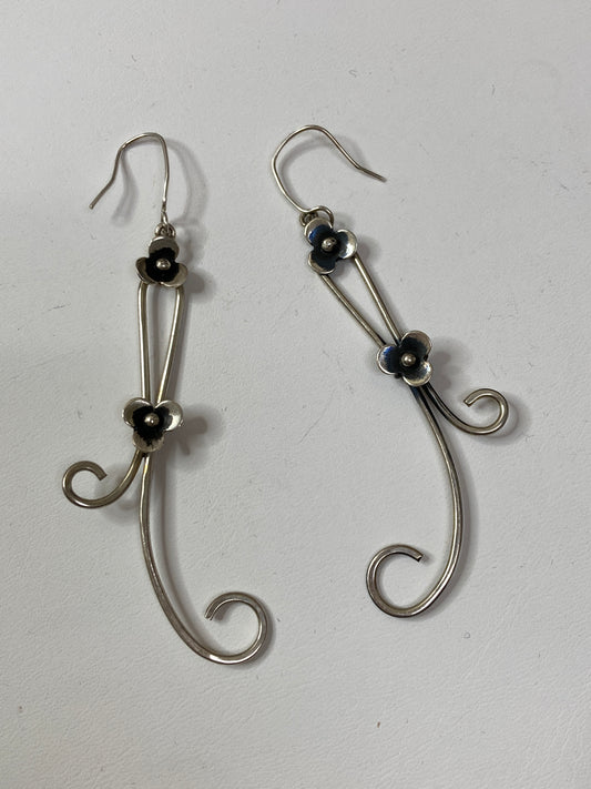 Earrings Sterling Silver By Cmb