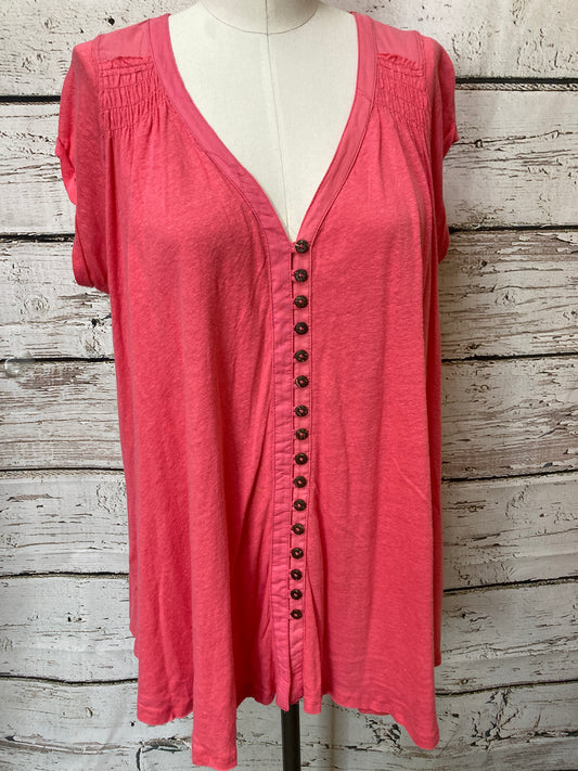 Tunic Short Sleeve By Free People  Size: Xs