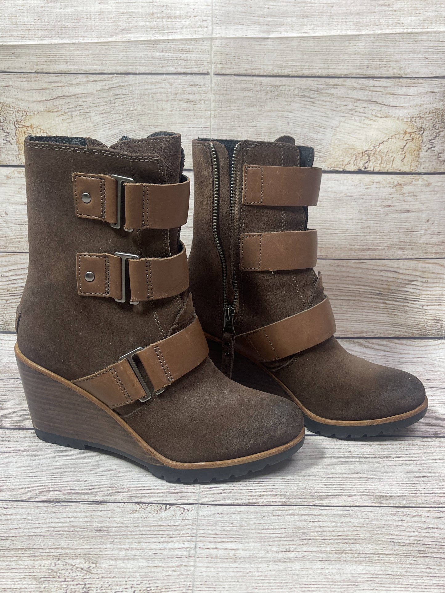 Boots Ankle Heels By Sorel  Size: 6