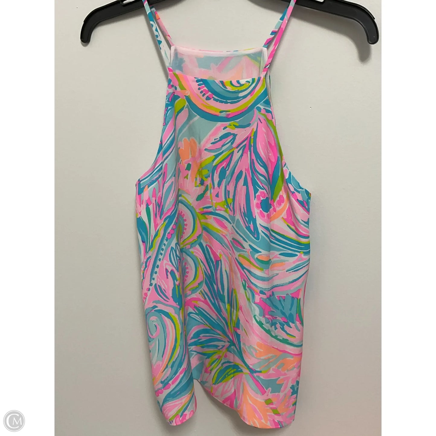 Top Sleeveless Designer By Lilly Pulitzer In Tropical Print, Size: M