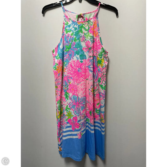 Dress Designer By Lilly Pulitzer In Floral Print, Size: S