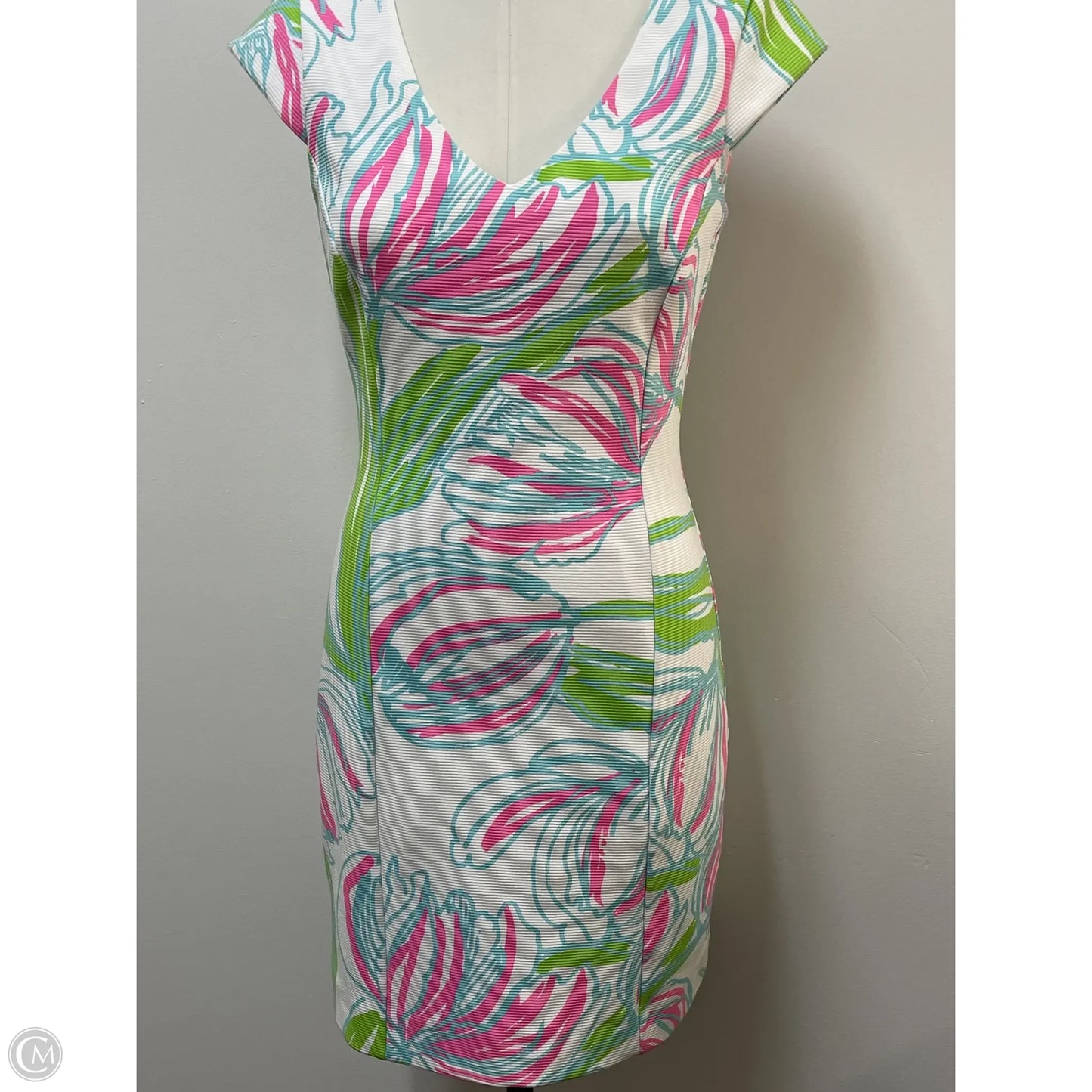 Dress Designer By Lilly Pulitzer In Floral Print, Size: M