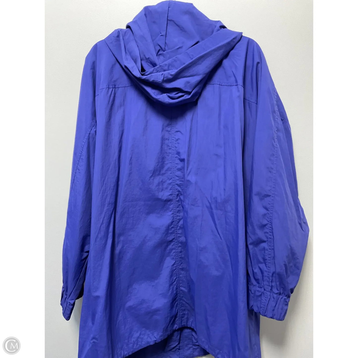 Jacket Windbreaker By Athleta In Blue, Size: Xl