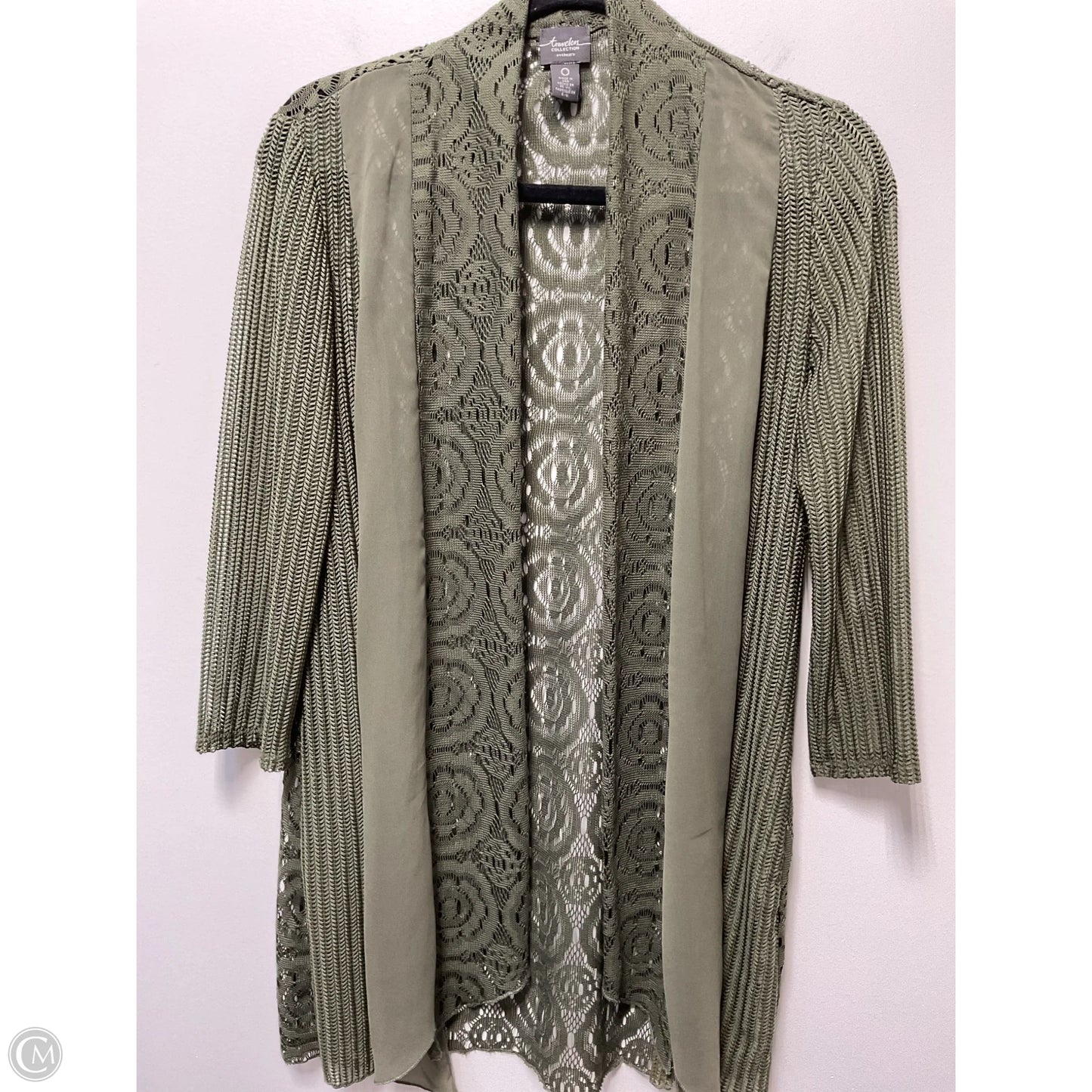 Cardigan By Chicos In Green, Size: S