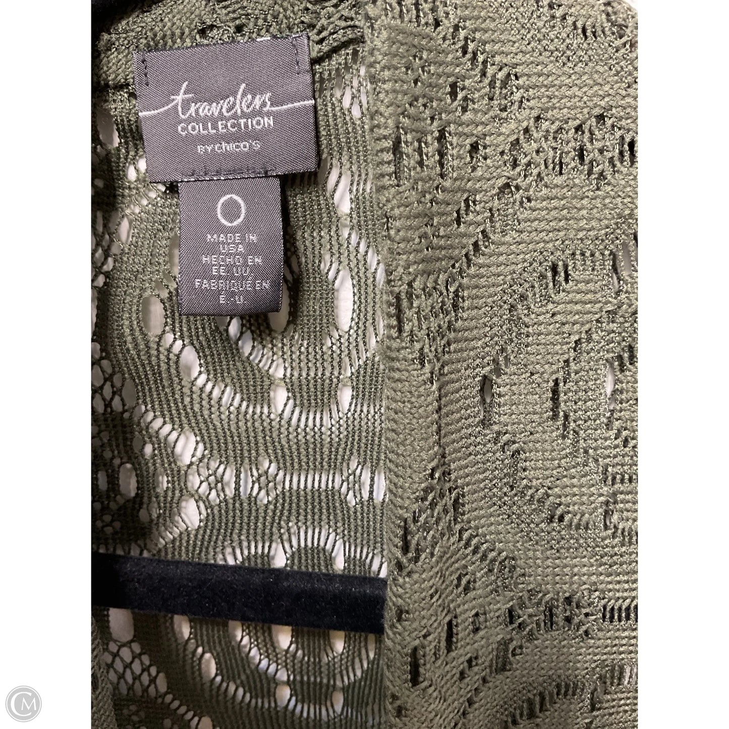 Cardigan By Chicos In Green, Size: S